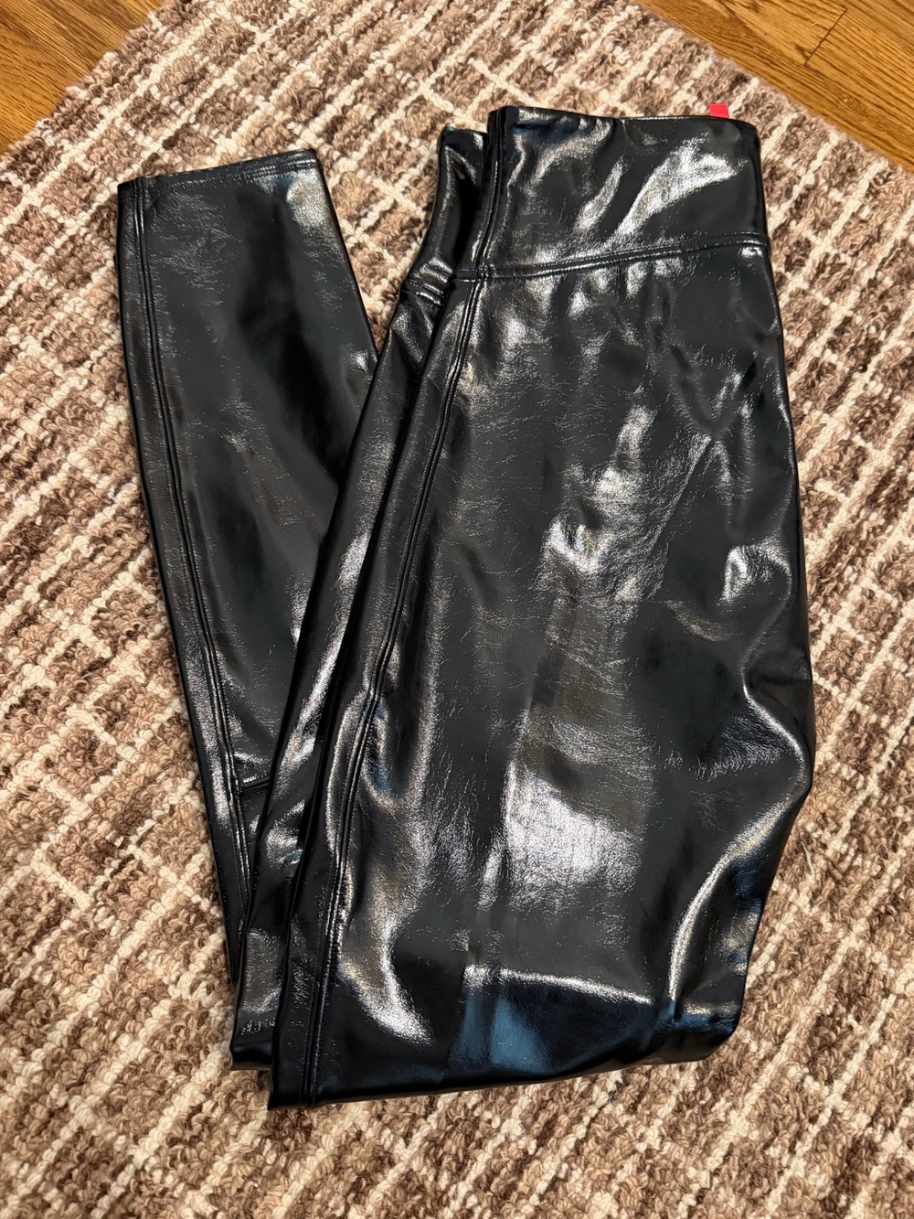 Spanx Liquid Leather Leggings